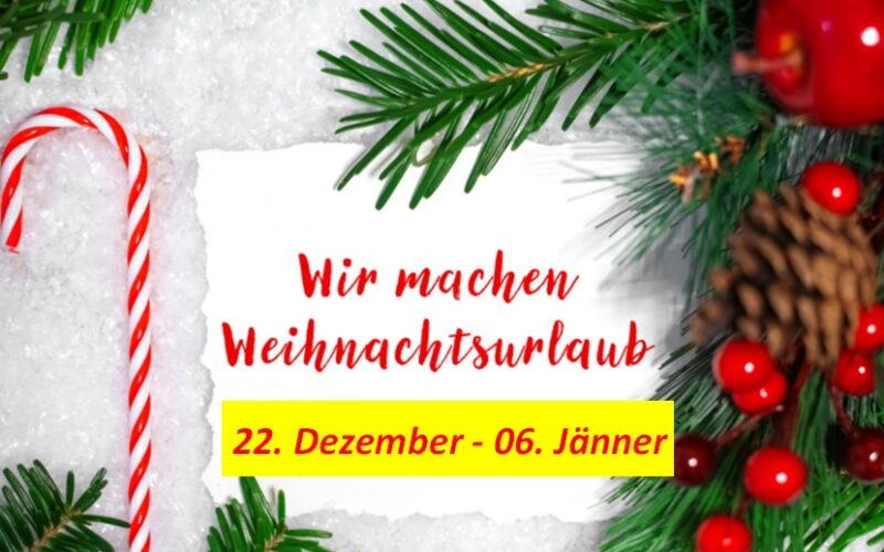 Weihnachtsurlaub in der WTSD